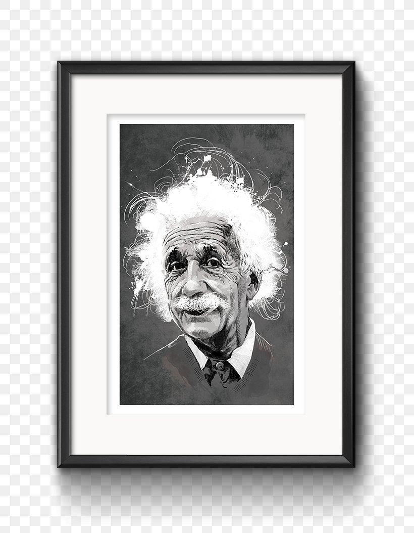 Albert Einstein Poster Drawing Art, PNG, 800x1054px, Albert Einstein, Art, Artist, Artwork, Black And White Download Free