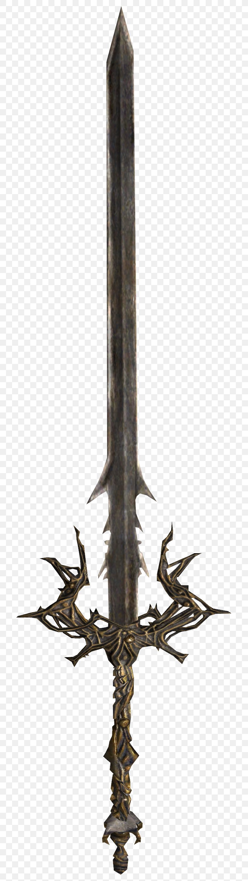 Claymore Shivering Isles Weapon Sword The Elder Scrolls V: Skyrim, PNG, 755x2905px, Claymore, Classification Of Swords, Cold Weapon, Elder Scrolls, Elder Scrolls V Skyrim Download Free