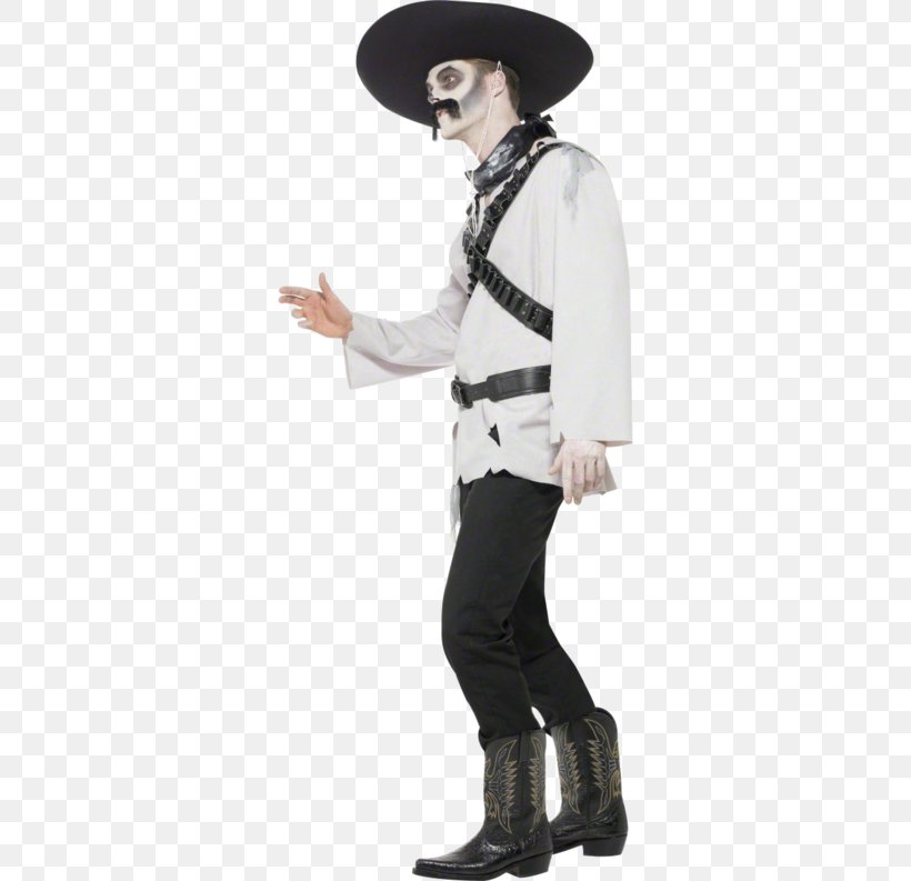Ghost Town Mexican Bandit Halloween Costume Clothing, PNG, 500x793px, Costume, Carnival, Clothing, Dress, Fashion Download Free