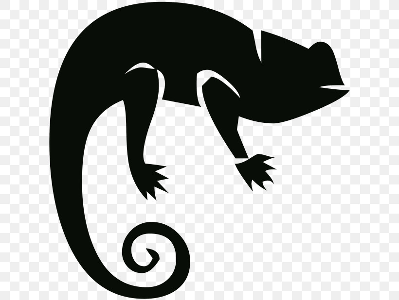 Lizard Silhouette Claw Reptile Tail, PNG, 623x618px, Lizard, Blackandwhite, Claw, Iguania, Line Art Download Free