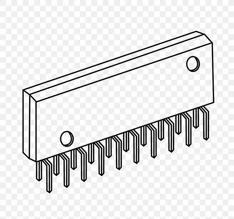 Zig-zag In-line Package Dual In-line Package Integrated Circuits & Chips Single In-line Package, PNG, 768x768px, 555 Timer Ic, Zigzag Inline Package, Amiga 3000, Bathroom Accessory, Dimm Download Free