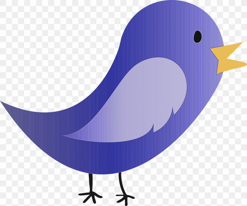 Bird Beak Songbird Perching Bird, PNG, 3000x2507px, Cartoon Bird, Beak, Bird, Cute Bird, Paint Download Free