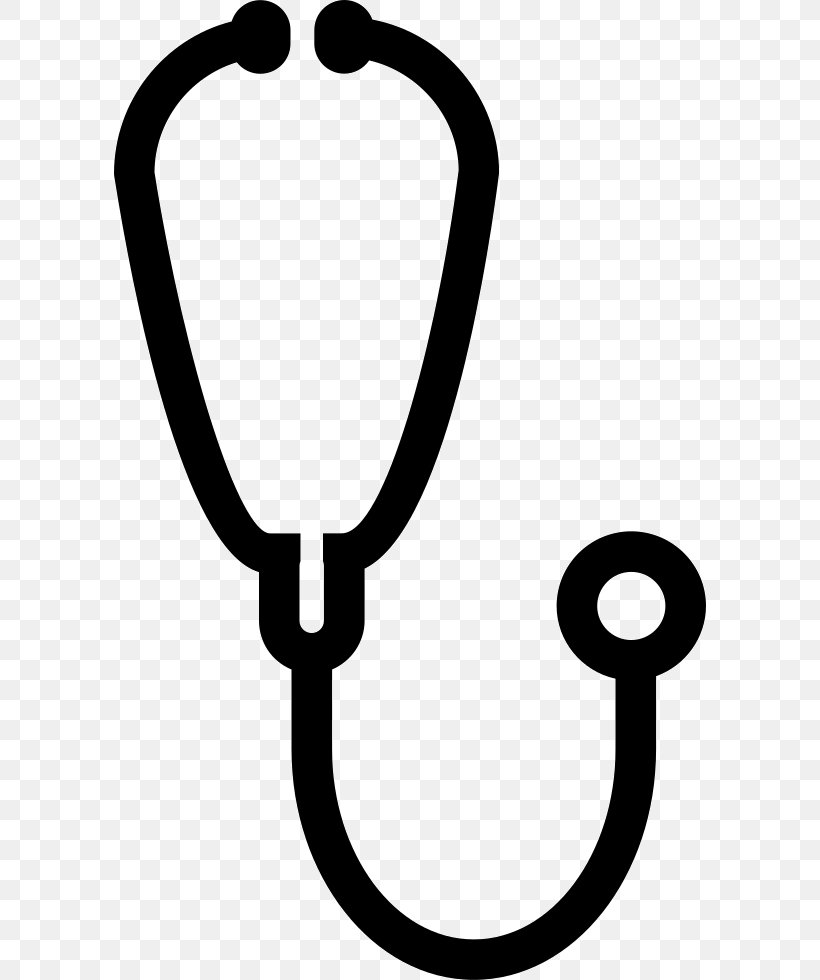 Clip Art Vector Graphics Stethoscope, PNG, 592x980px, Stethoscope, Area, Black And White, Drawing, Medicine Download Free