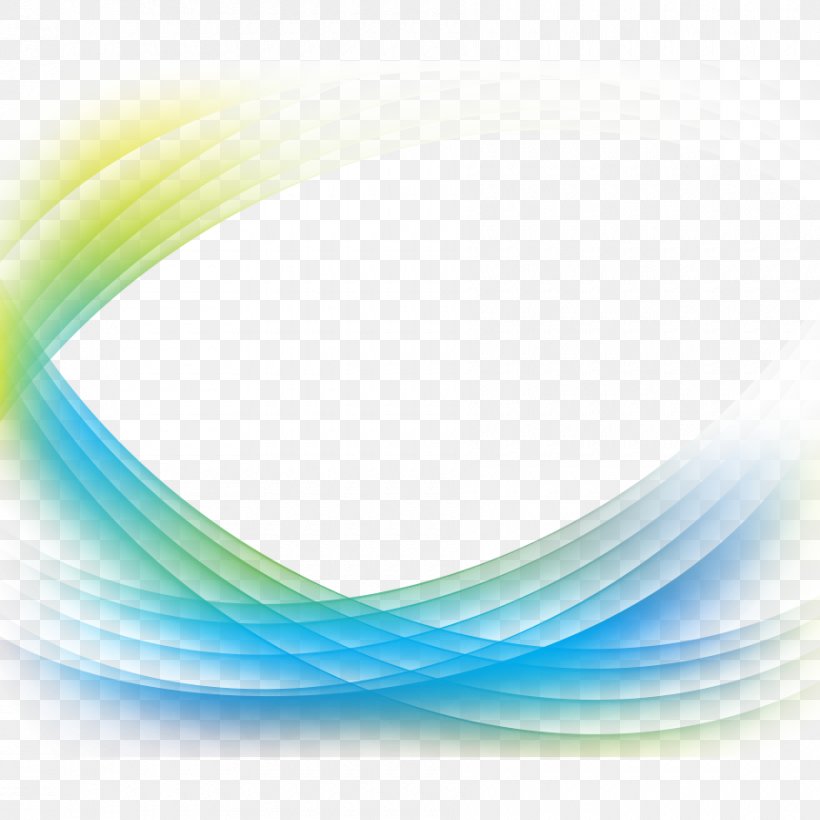 Curve Line Blue Euclidean Vector, PNG, 900x900px, Green, Aqua, Azure, Blue, Blue Green Download Free