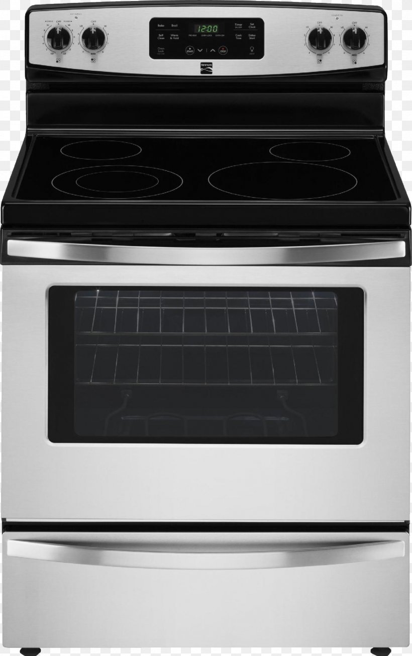 Electric Stove Kitchen Stove Self-cleaning Oven Kenmore, PNG, 1256x2000px, Cooking Ranges, Convection Oven, Cubic Foot, Electric Cooker, Electric Stove Download Free