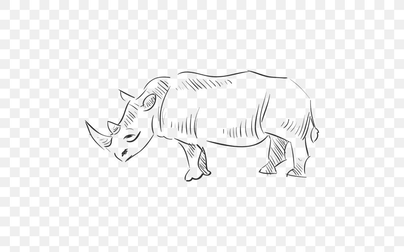 Rhinoceros Mammal Drawing, PNG, 512x512px, Rhinoceros, African Elephant, Animal, Animal Figure, Arm Download Free