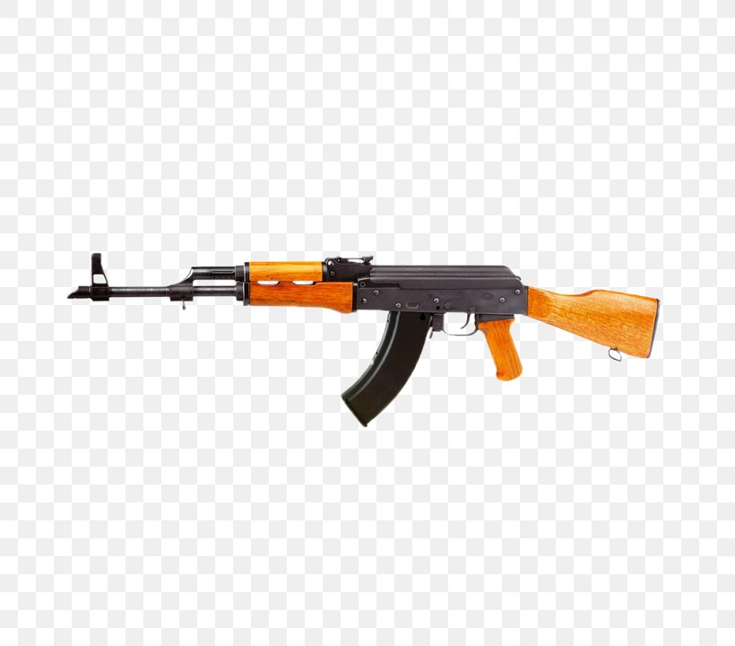 AK-47 AKM Airsoft Guns Firearm Carbine, PNG, 720x720px, Watercolor, Cartoon, Flower, Frame, Heart Download Free