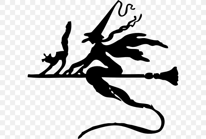 Broom Witchcraft Clip Art, PNG, 600x555px, Broom, Art, Artwork, Black, Black And White Download Free