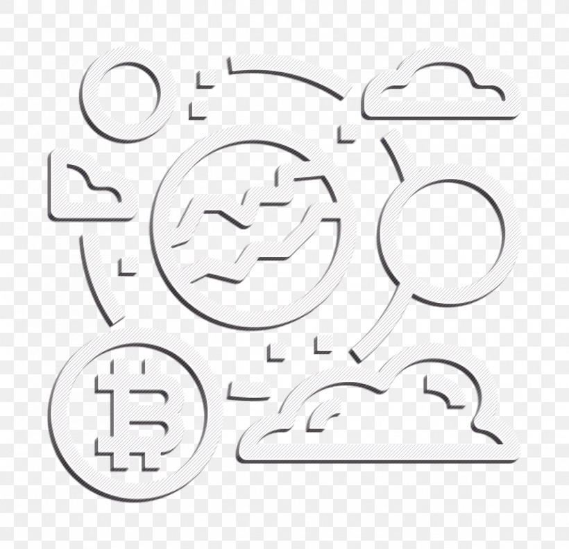 Global Icon Bitcoin Icon Network Icon, PNG, 1318x1274px, Global Icon, Bitcoin Icon, Blackandwhite, Circle, Emblem Download Free