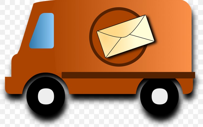Van Clip Art Mail Truck Car, PNG, 960x600px, Van, Car, Commercial Vehicle, Email, Garbage Truck Download Free