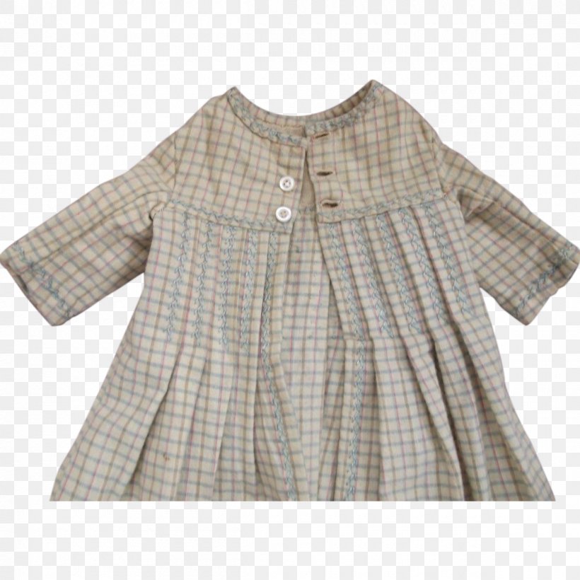 Dress Full Plaid Blouse Button Sleeve, PNG, 1200x1200px, Dress, Barnes Noble, Beige, Blouse, Button Download Free