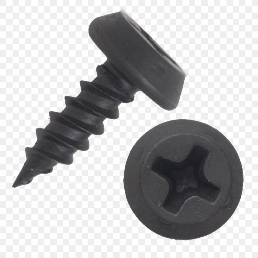 Self-tapping Screw Drywall Fastener Bolt, PNG, 1000x1000px, Screw, Black Oxide, Bolt, Drill, Drywall Download Free