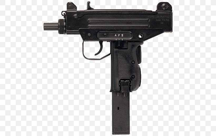 IMI Micro Uzi Submachine Gun Pistol 9×19mm Parabellum, PNG, 500x518px, 919mm Parabellum, Uzi, Air Gun, Airsoft, Airsoft Gun Download Free
