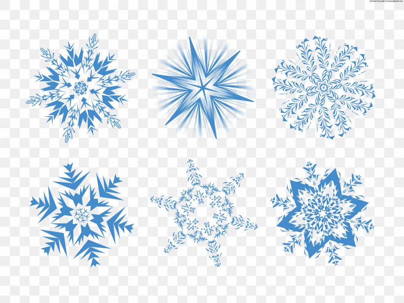 Snowflake White Christmas Clip Art, PNG, 4000x3000px, Snowflake, Blue, Christmas, Crystal, Petal Download Free