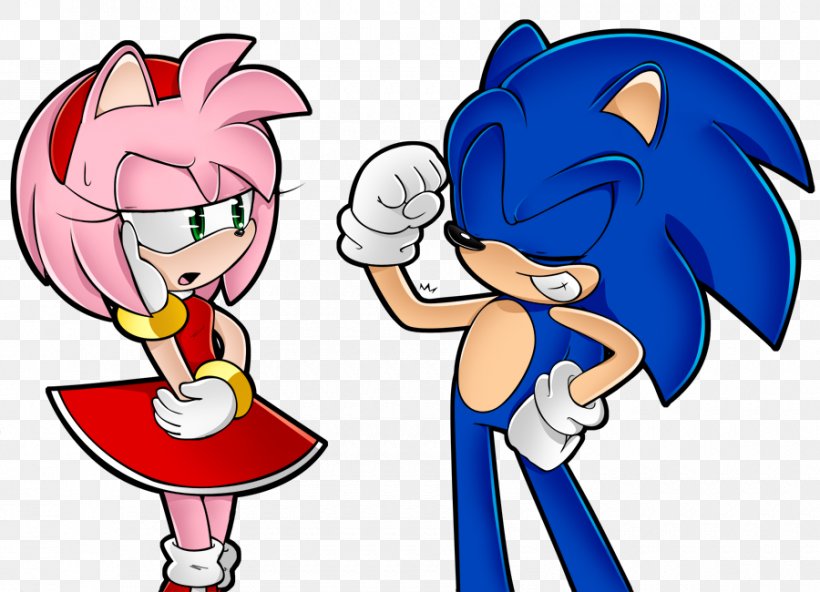 Sonic The Hedgehog Amy Rose Character, PNG, 900x650px, Watercolor, Cartoon, Flower, Frame, Heart Download Free