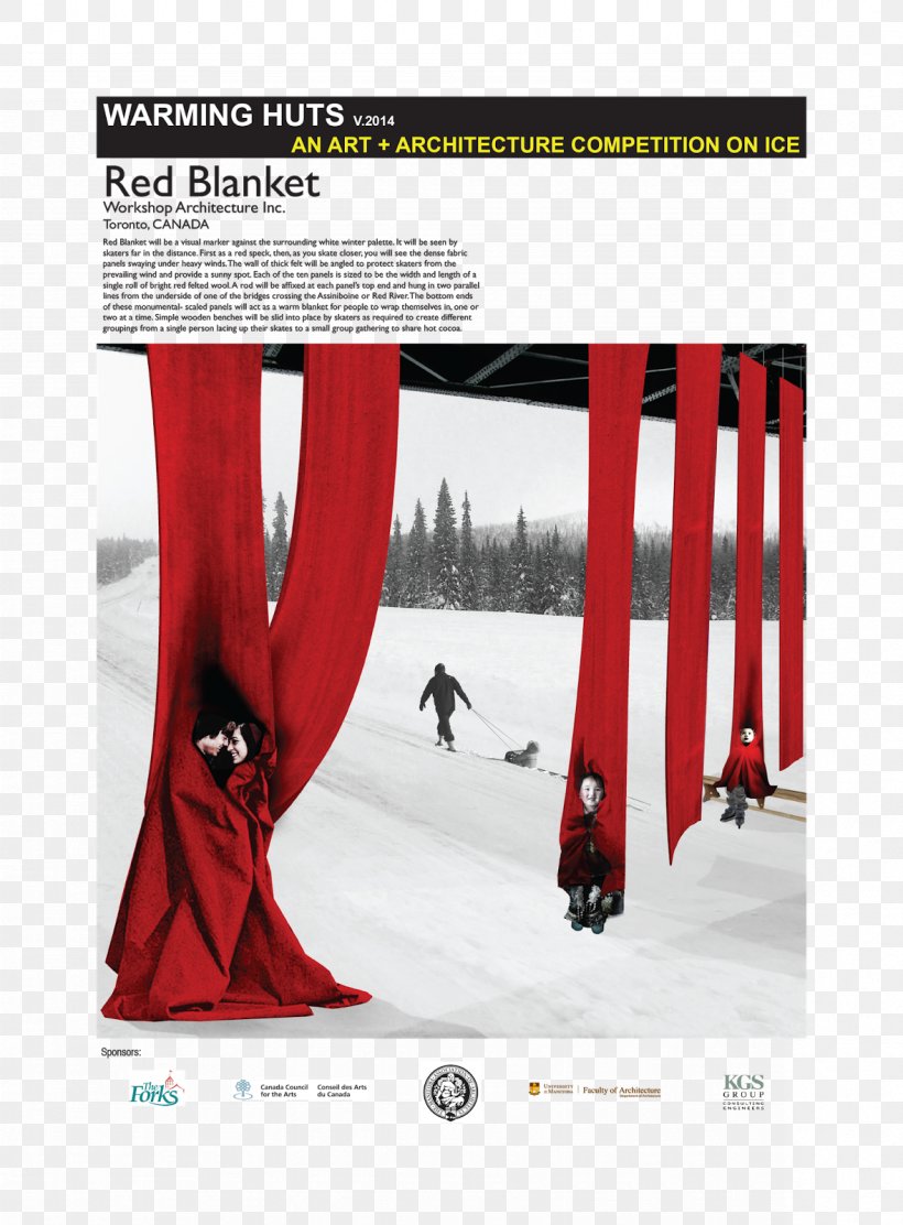 The Red Blanket Winnipeg Textile, PNG, 1179x1600px, Blanket, Advertising, Architectural Design Competition, Architecture, Backerkit Download Free