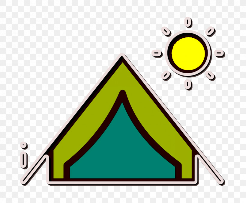 Camping Outdoor Icon Tent Icon Camp Icon, PNG, 1236x1022px, Camping Outdoor Icon, Camp Icon, Circle, Line, Sign Download Free