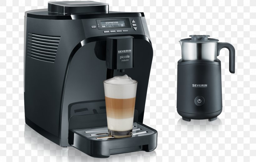 Kaffeautomat Severin Elektro Coffeemaker Espresso, PNG, 1000x633px, Kaffeautomat, Coffee, Coffeemaker, Drip Coffee Maker, Espresso Download Free