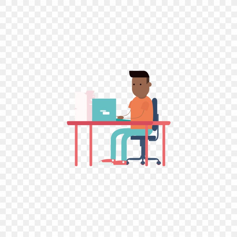 Computer Designer Download, PNG, 1600x1600px, Computer, Area, Cartoon, Chair, Commerce Download Free