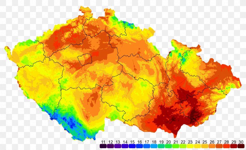 Czech Republic Temperature Heat Map Text, PNG, 950x580px, Czech Republic, Czechs, Display Resolution, Heat Map, Map Download Free