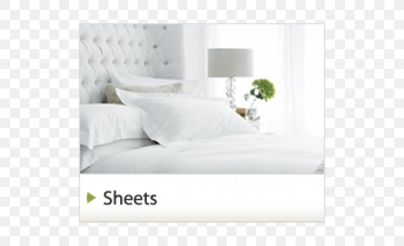 Bed Frame Bed Sheets Mattress Pads Pillow, PNG, 500x500px, Bed Frame, Bed, Bed Sheet, Bed Sheets, Bedding Download Free