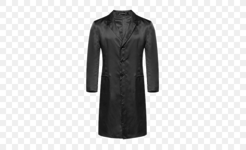 Overcoat Black Sleeve Formal Wear Blouse, PNG, 500x500px, Overcoat, Black, Blouse, Clothing, Coat Download Free