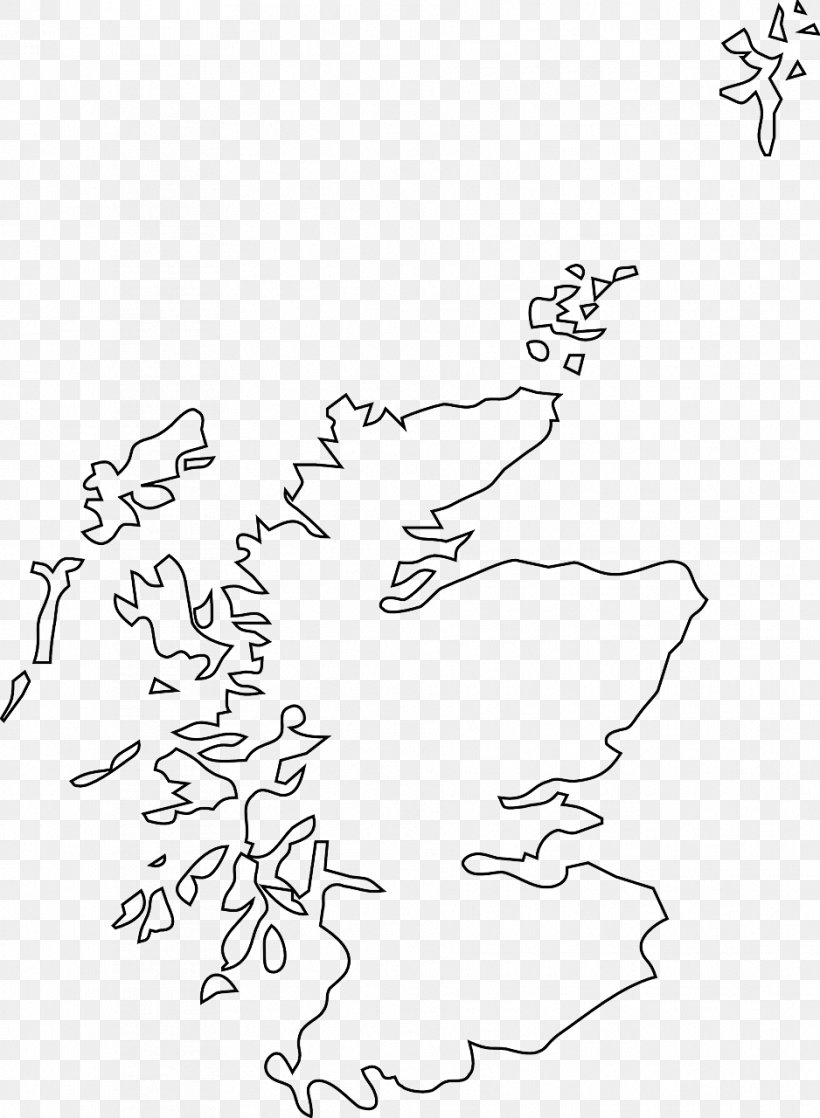 Scotland Blank Map Clip Art Vector Graphics, PNG, 938x1280px, Scotland, Area, Art, Artwork, Black Download Free