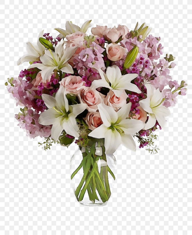 Watercolor Pink Flowers, PNG, 800x1000px, Watercolor, Alstroemeriaceae, Artificial Flower, Artwork, Bouquet Download Free