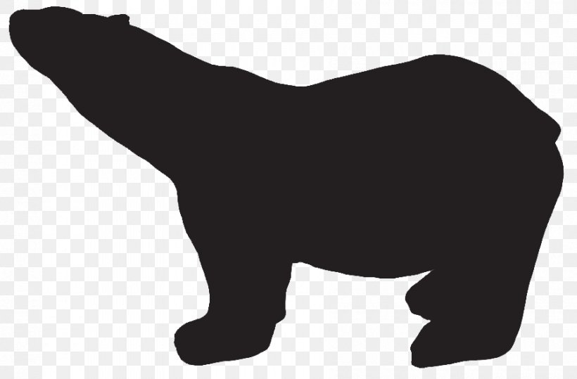 American Black Bear Polar Bear Brown Bear Dog Clip Art, PNG, 900x592px, American Black Bear, Bear, Bears, Black, Black And White Download Free