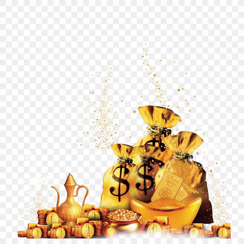 Finance Investment Money, PNG, 2953x2953px, Yellow, Food, Illustration Download Free