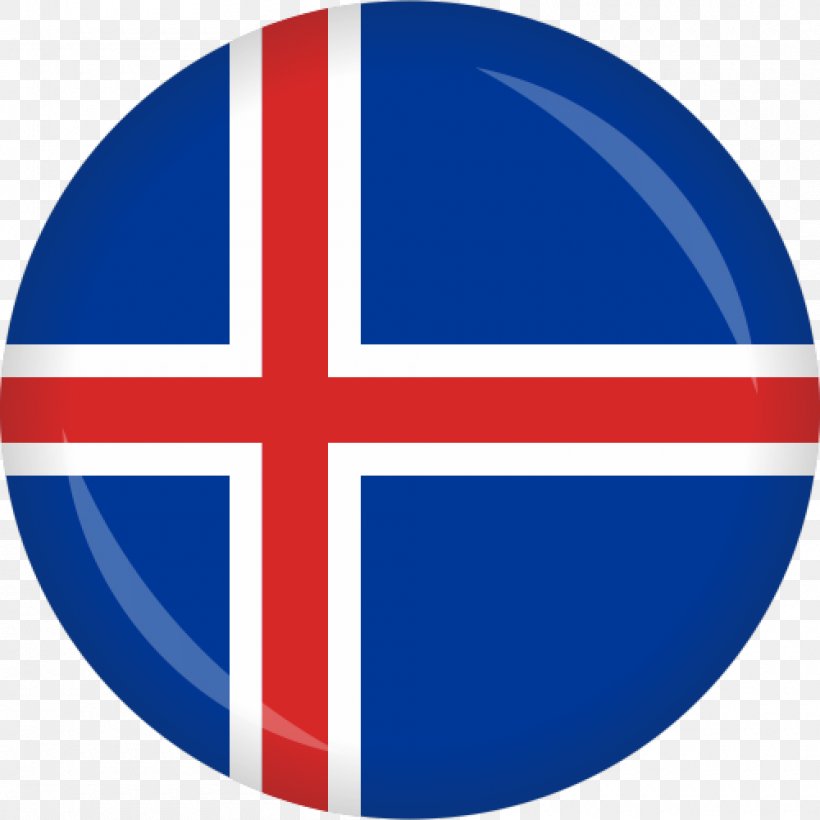 Flag Of Iceland Icelandic, PNG, 1000x1000px, Iceland, Area, Blue, Coat Of Arms Of Iceland, Europe Download Free