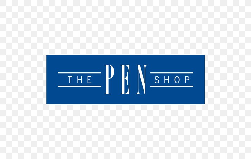 Logo Retail Pen Shopping Brand, PNG, 520x520px, Logo, Area, Banner, Blue, Brand Download Free