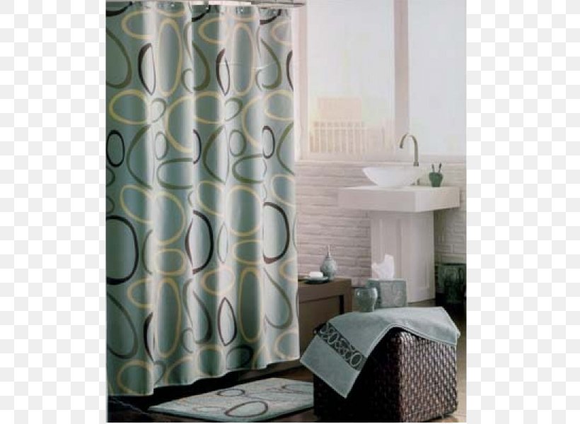 Curtain Douchegordijn Window Plumbing Fixtures Shower, PNG, 600x600px, Curtain, Bathroom Accessory, Blue, Color, Decor Download Free