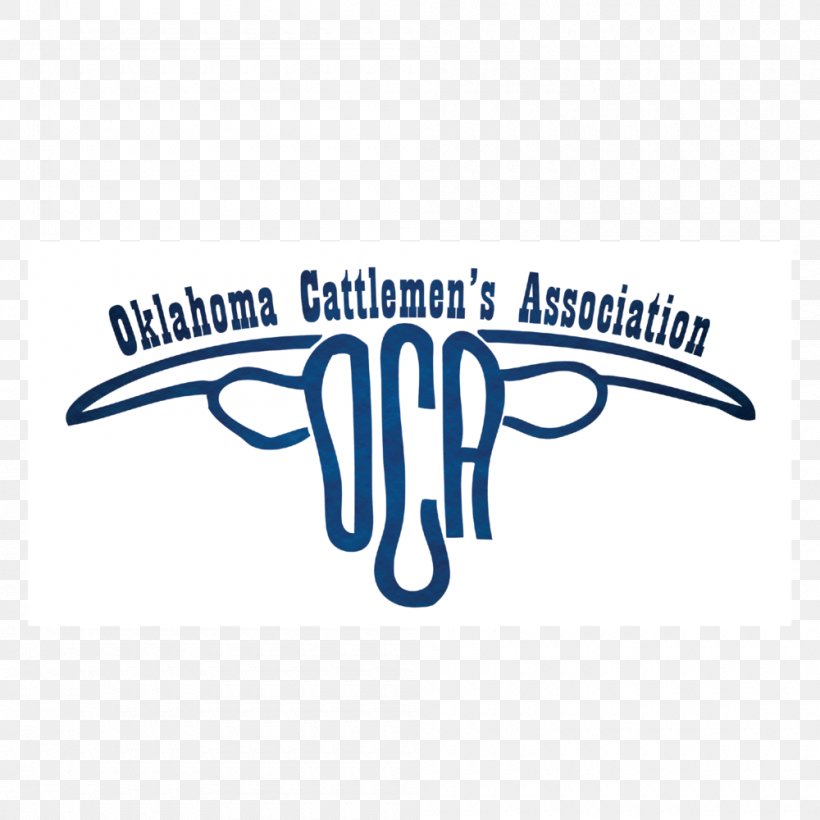 Logo Brand Oklahoma Cattlemen's Association Organization Clip Art, PNG, 1000x1000px, Logo, Area, Blue, Brand, Oklahoma Download Free