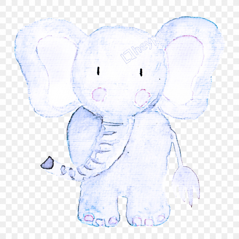Elephant, PNG, 1024x1024px, Elephant, Animal Figure, Cartoon, Drawing, Ear Download Free