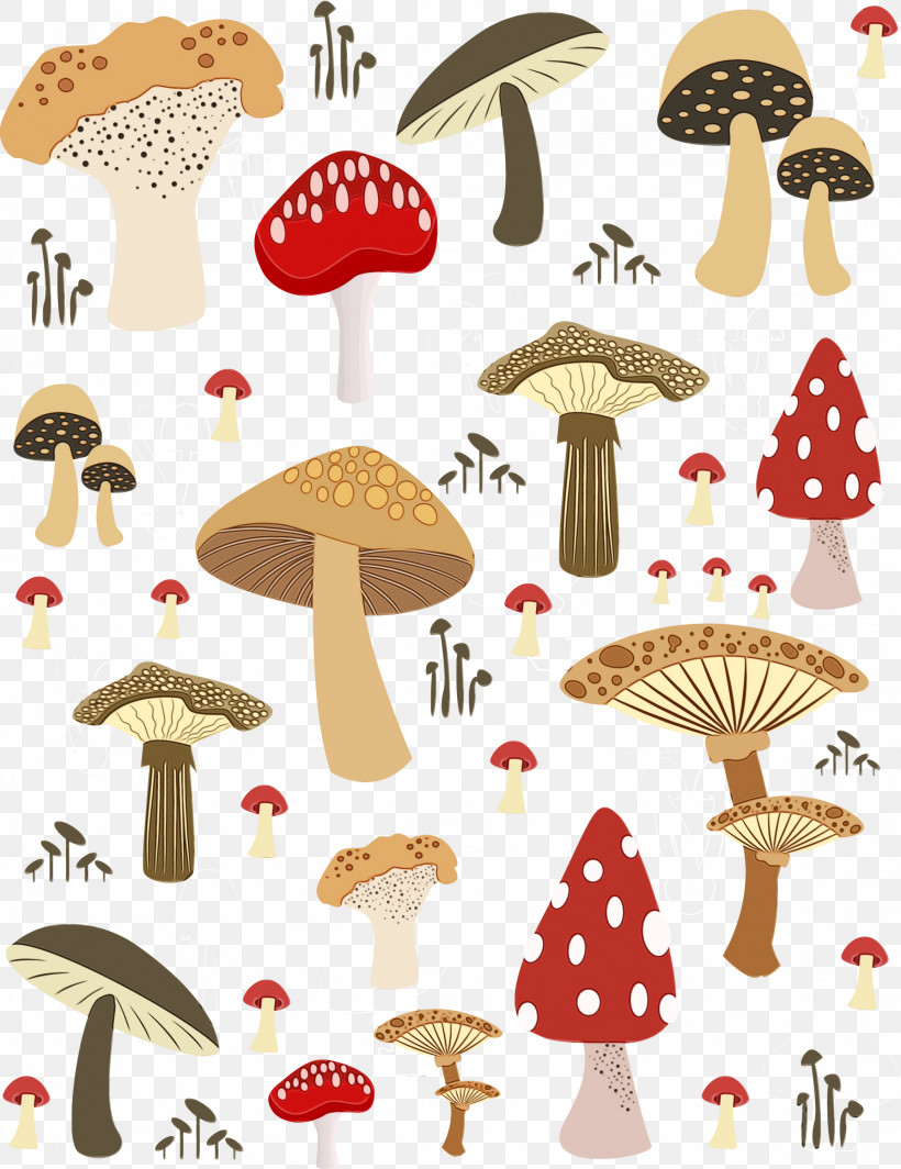Meter Pattern Mushroom Science Biology, PNG, 2312x3000px, Watercolor, Biology, Meter, Mushroom, Paint Download Free