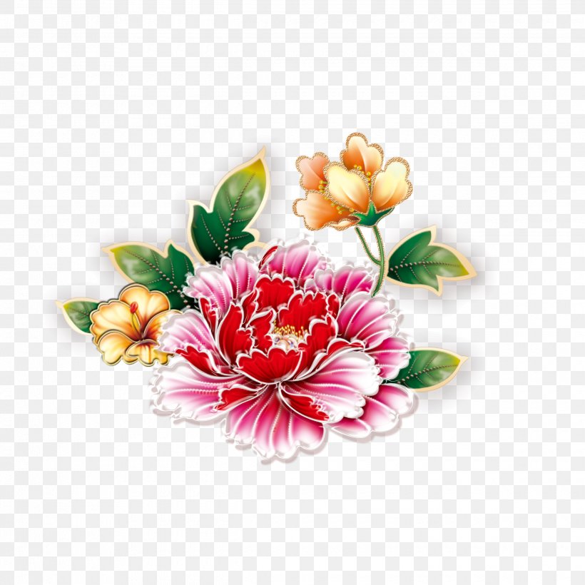 Moutan Peony Motif Floral Design, PNG, 2480x2480px, Moutan Peony, Chrysanths, Cut Flowers, Dahlia, Designer Download Free