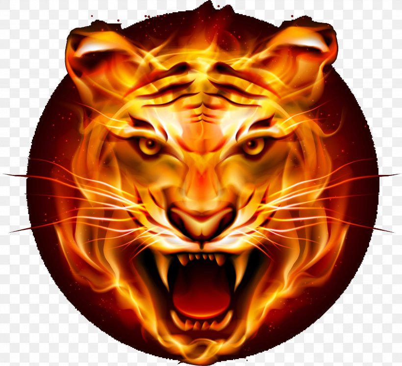 Tiger Felidae Leopard Clip Art, PNG, 3432x3130px, Tiger, Big Cats, Carnivoran, Cat Like Mammal, Felidae Download Free