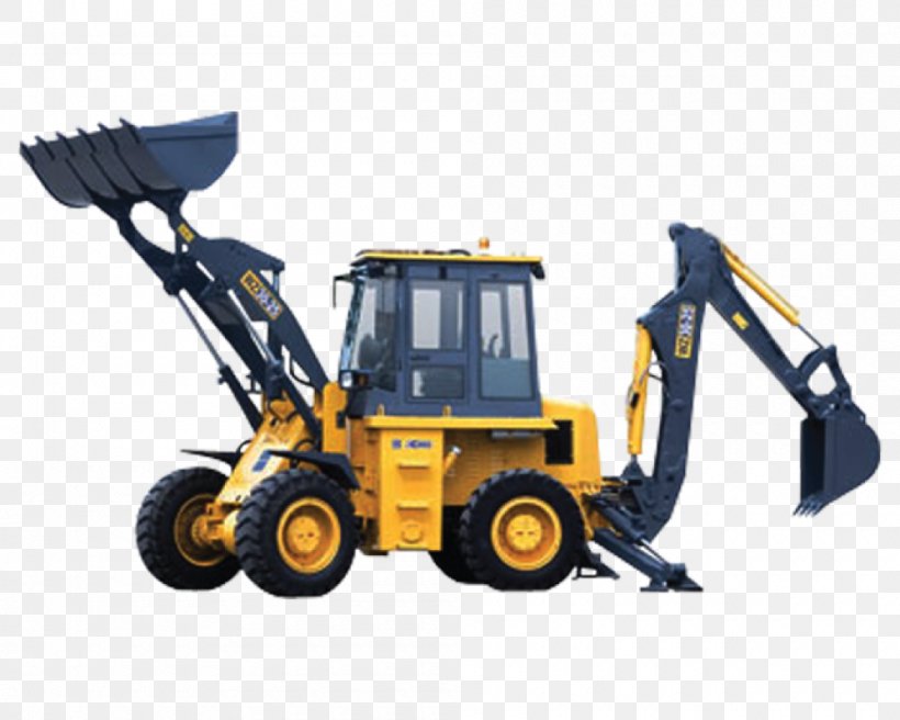 XCMG Backhoe Loader Heavy Machinery, PNG, 1000x800px, Xcmg, Backhoe, Backhoe Loader, Bucket, Bulldozer Download Free