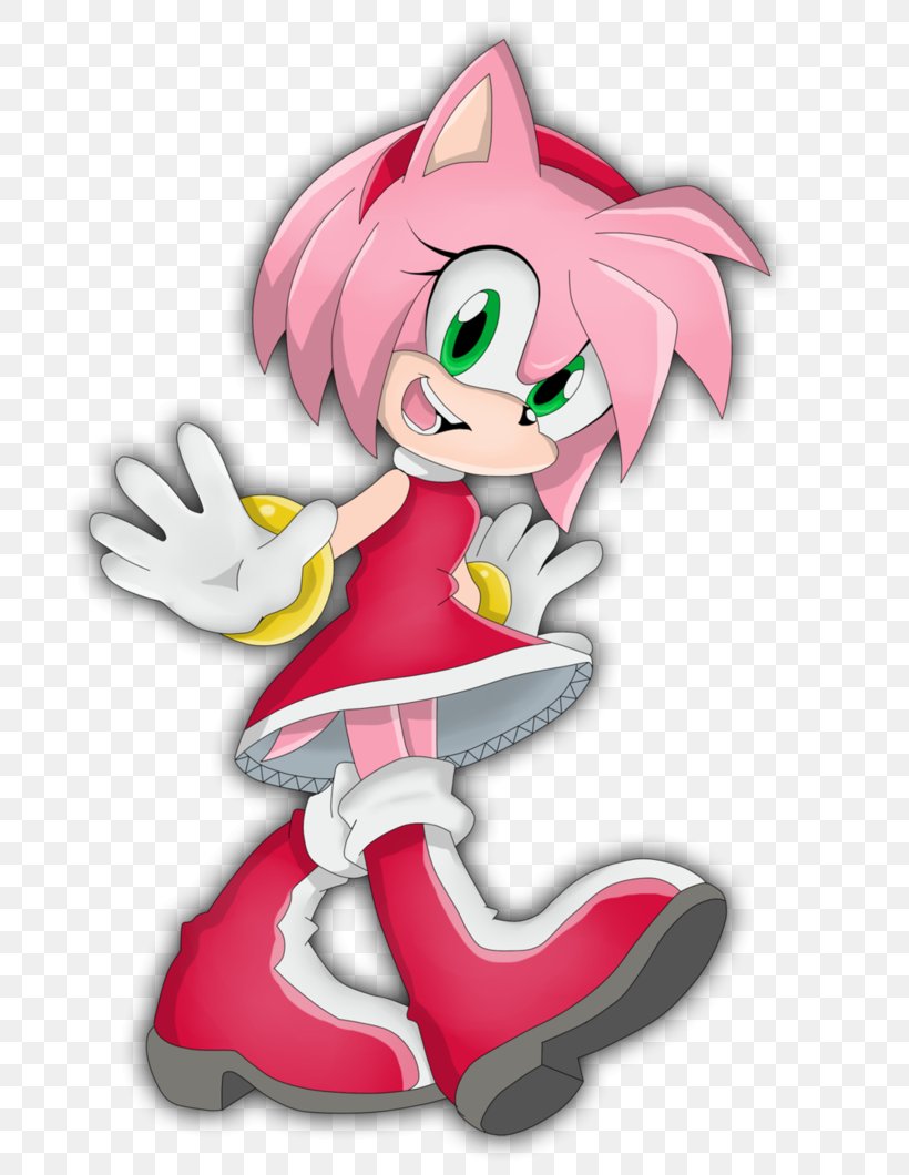 Amy Rose Sonic & Sega All-Stars Racing Minnie Mouse Sonic The Hedgehog, PNG, 754x1060px, Watercolor, Cartoon, Flower, Frame, Heart Download Free
