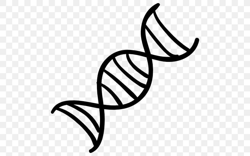 DNA Nucleic Acid Double Helix Genetics, PNG, 512x512px, Dna, Biology, Black And White, Gene, Genetics Download Free
