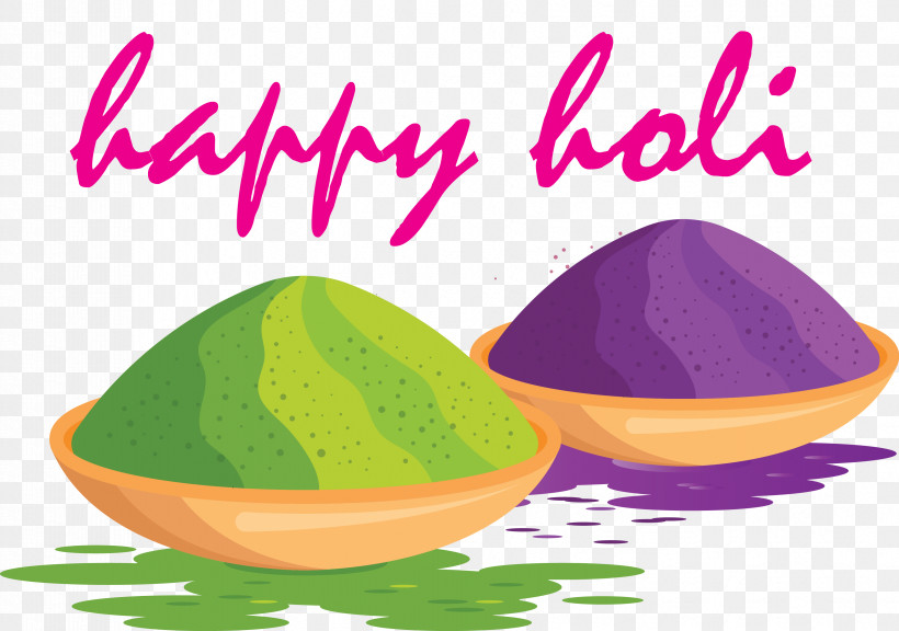 Happy Holi, PNG, 3407x2394px, Happy Holi, Food, Plant, Violet Download Free