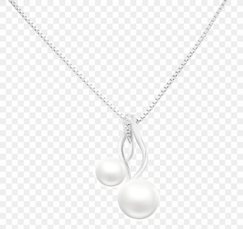 Locket Necklace Pearl Black And White, PNG, 930x878px, Locket, Black, Black And White, Body Jewelry, Body Piercing Jewellery Download Free