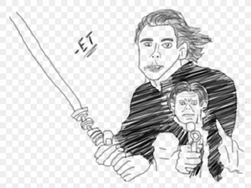 Return Of The Jedi Tales Of The Jedi Star Wars Sketch, PNG, 1600x1200px, Return Of The Jedi, Arm, Art, Artwork, Black And White Download Free