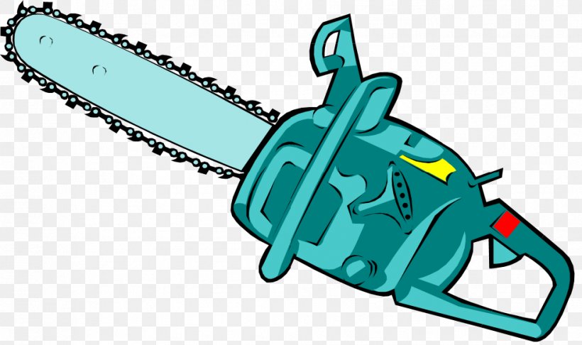 Chainsaw Clip Art, PNG, 983x583px, Chainsaw, Circular Saw, Clip Art, Cutting, Drawing Download Free