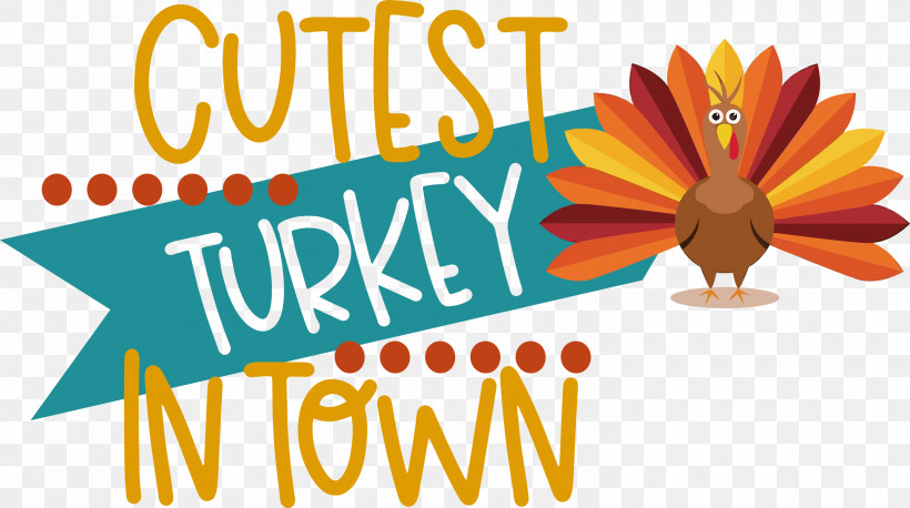 Cutest Turkey Thanksgiving Turkey, PNG, 3000x1679px, Thanksgiving Turkey, Flower, Geometry, Line, Logo Download Free