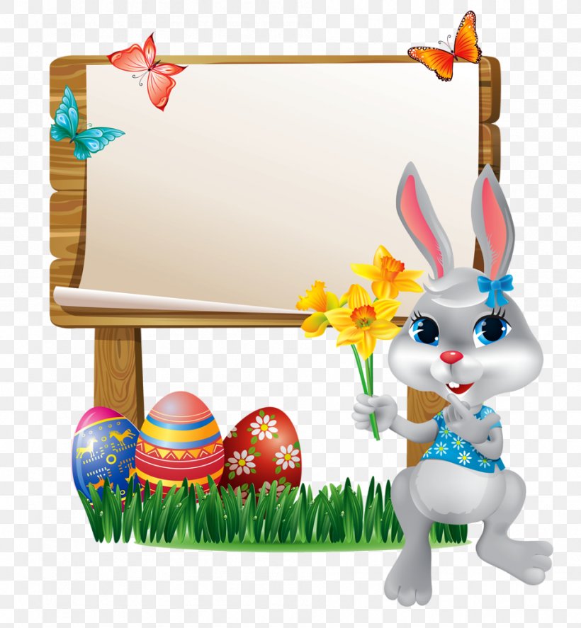 Easter Bunny, PNG, 946x1024px, Easter Bunny, Drawing, Easter, Easter Postcard, Grass Download Free