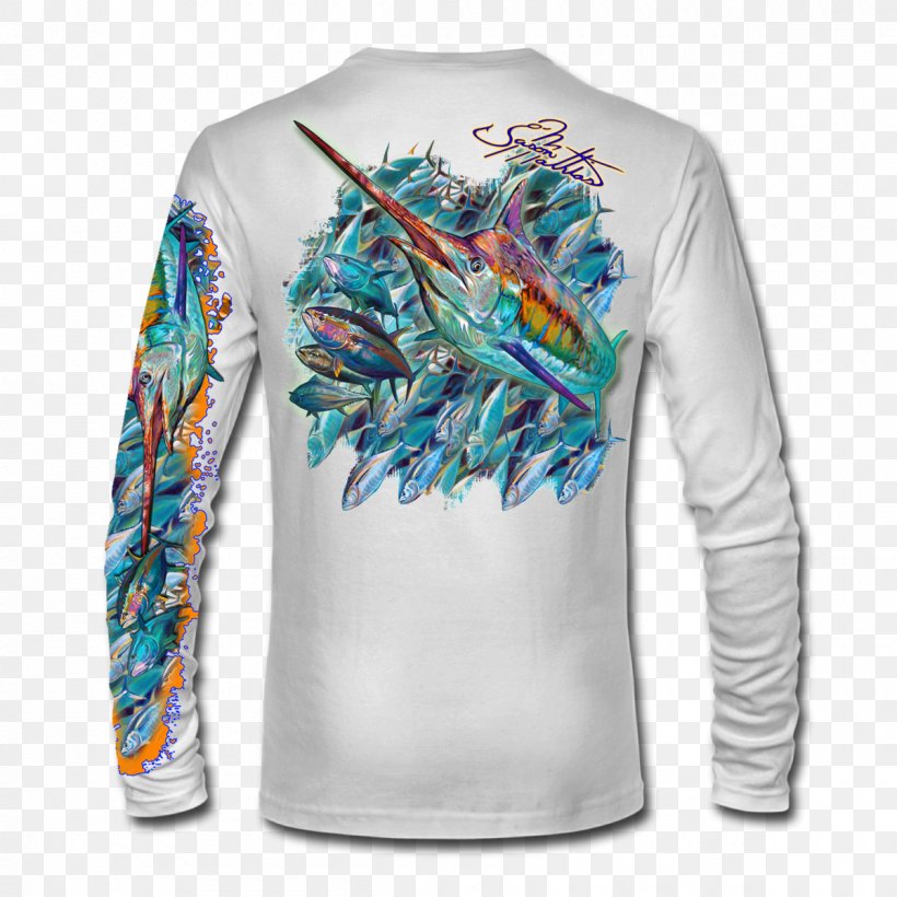 Long-sleeved T-shirt Clothing, PNG, 1200x1200px, Tshirt, Active Shirt, Atlantic Blue Marlin, Bluza, Brand Download Free