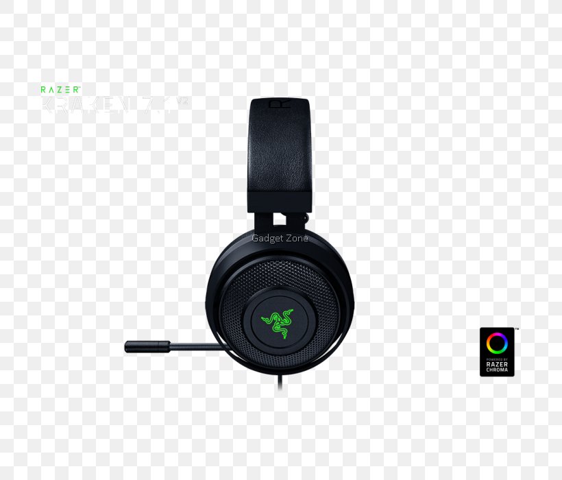 Razer Kraken 7.1 V2 Razer Kraken Pro V2 Razer Kraken 7.1 Chroma Headset 7.1 Surround Sound, PNG, 700x700px, 71 Surround Sound, Razer Kraken 71 V2, Audio, Audio Equipment, Electronic Device Download Free