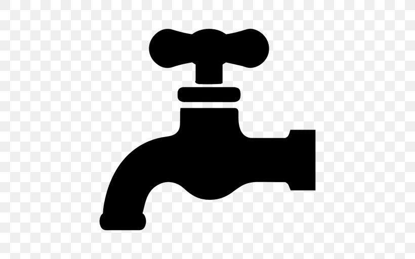 Tap Water Clip Art, PNG, 512x512px, Tap, Black, Black And White, Drinking Water, Drop Download Free